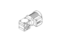 Right-angle geared motor 0.25kW 79 1/min