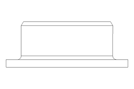 Plain bearing bush GFM 10x12x16x6x1