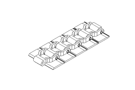 Flat-top chain SHP84XL B=83.8