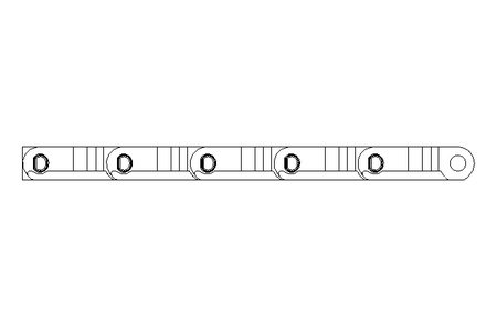 Flat-top chain SHP84XL B=83.8