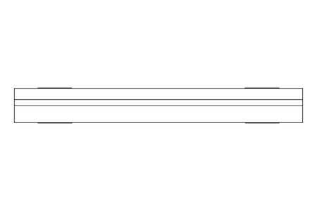 Section connector T M6 / 8 St-Zn