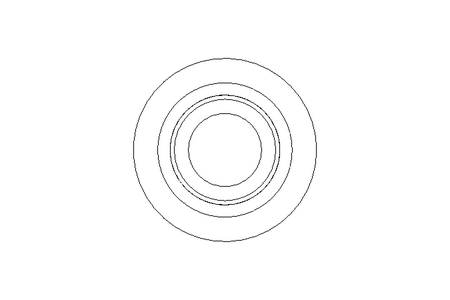 Plain bearing bush FM 3x4.5x7.5x5x0.75