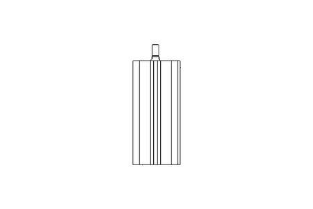 Double-acting cylinder