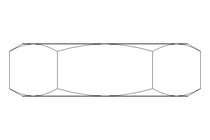 Hexagon nut M4 A2 DIN439