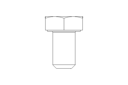 Hexagon screw M6x10 A2 70 ISO4017-MKL