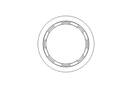 Plain bearing bush WLFM 30x34x42x27x2