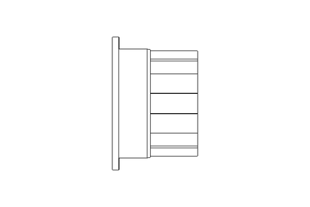 Plain bearing bush WLFM 30x34x42x27x2