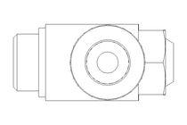 Drosselrückschlagventil D10 0,2-10 bar