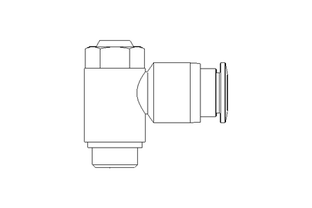 Drosselrückschlagventil D10 0,2-10 bar