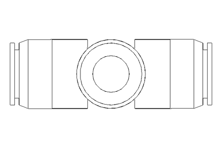 Plug-in T-connector