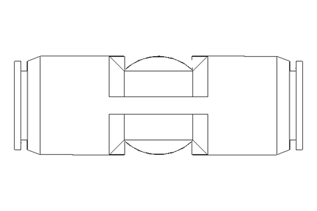 Plug-in T-connector