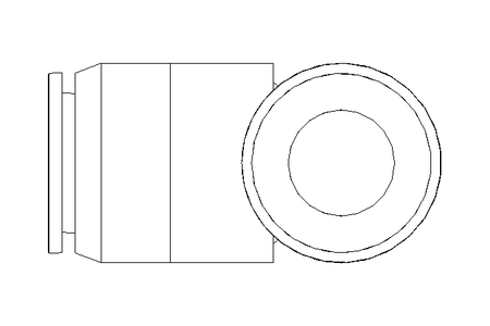 Plug-in T-connector