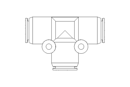 Plug-in T-connector