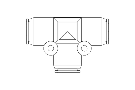 Plug-in T-connector