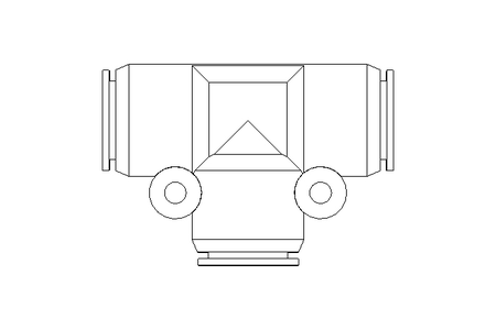 Plug-in T-connector