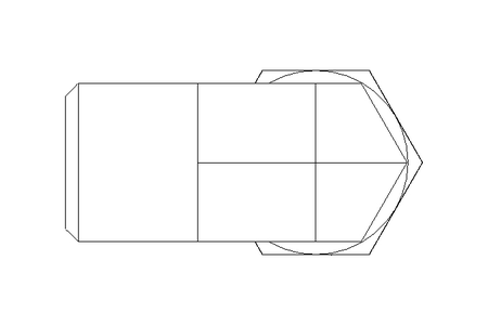 Threaded elbow connector L 6 M12x1,5