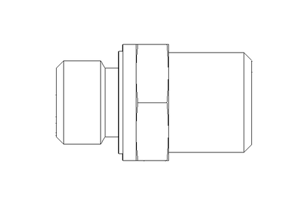 Pipe screw connector L 6 G3/8"