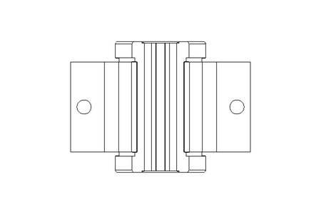 LINEAR HOUSING D=25  OGAS-01-25