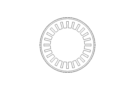 Plain bearing bush RJM-01 25x40x58