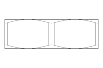 Kontermutter G 3/4" PVDF