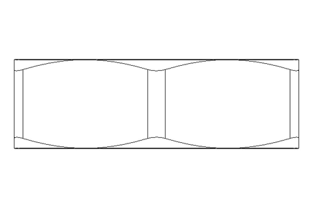 Kontermutter G 3/4" PVDF