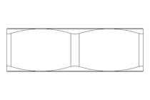 Kontermutter G 3/4" PVDF