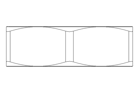 Kontermutter G 3/4" PVDF