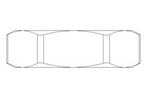 Kontermutter G 3/4" PVDF