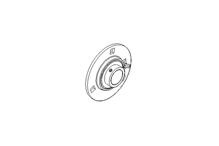 Flange bearing GRRY VA 30/38.1x112.7