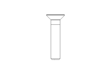 Hex. socket countersunk hd.cap screw M4