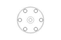 Threaded nut TR12x3 PA