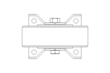 Bockrolle 125x40 700kg