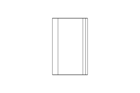 Shaped seal B=1.5-3 EPDM