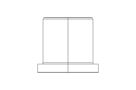 Plain bearing bush JFM 12x18x22x20x3