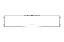 Grooved pin ISO8742 4x20 A2