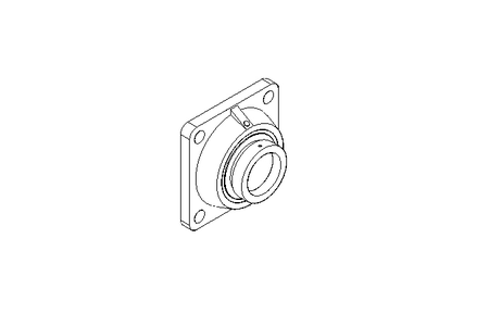 Flange bearing RCJ 75/86.9x197