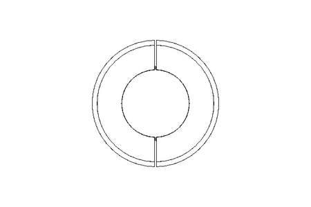 Sealing ring 76x142x10 1.4301