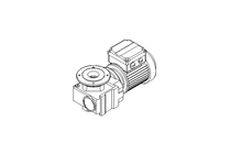 Worm gear motor 0.25kW 15 1/min