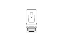 Conector de valvula forma B 11 mm