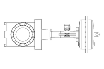 Control valve DN200 PN16 NC 3241-7 STR1