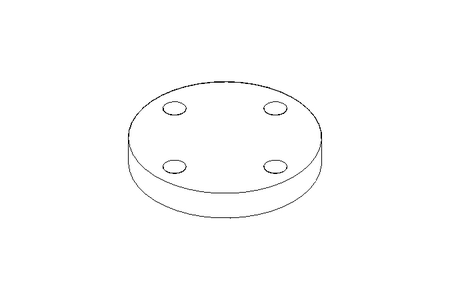 Flansch DN 25 PN 40 A4 DIN EN 1092-1