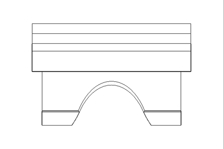 Sliding block T M6 / 8 St-Zn