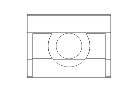 Sliding block T M6 / 8 St-Zn