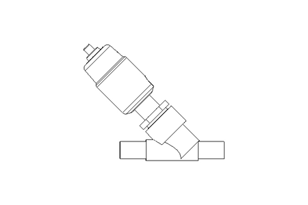 PNEUMATIC STRAIGHT-WAY VALVE