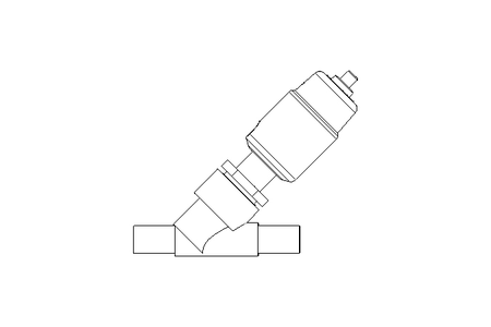 PNEUMATIC STRAIGHT-WAY VALVE