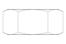 Hexagon nut M16 St-Zn EN14399-4