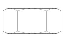 Hexagon nut M20 St-Zn EN14399-4