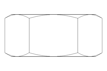 Hexagon nut M20 St-Zn EN14399-4