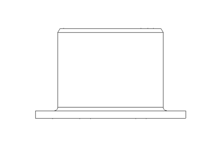 Plain bearing bush JFM 12x14x20x12x1