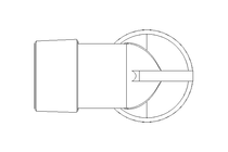 Winkel 90° 1" I-AG